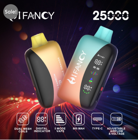 HiFancy Rainbow 25 000 Strawberry Mango Banana HiFancy Rainbow 25 000 Strawberry Mango Banana