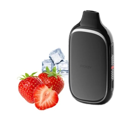Jednorazowe E-Papierosy Flonq Roqy 40 000 Strawberry Ice