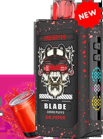Jednorazowe E-papierosy Merry Mi Blade 30 000 Dr Pepper