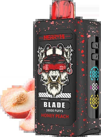 Jednorazowe E-papierosy Merry Mi Blade 30 000 Honey Peach