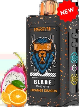 Jednorazowe E-papierosy Merry Mi Blade 30 000 Orange Dragon