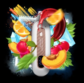 Jednorazowy E-Papieros Flonq Max Smart 12000 Cherry Peach Lemoande
