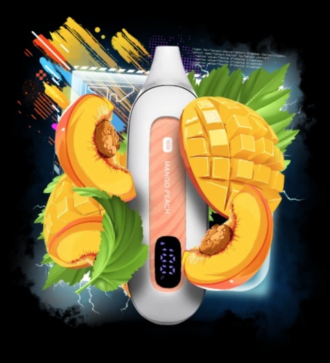 Jednorazowy E-Papieros Flonq Max Smart 12000 Mango Peach
