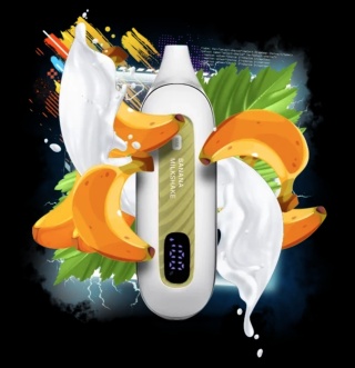 Jednorazowy E-Papieros Flonq Max Smart 12000 Banana Milkshake
