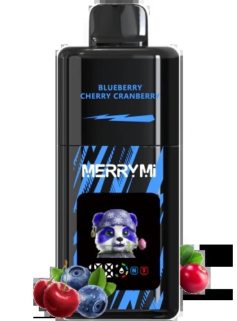 Papierosy Jednorazowe Merry Mi Mecha Pro 35 000 Blueberry Cherry Cranberry