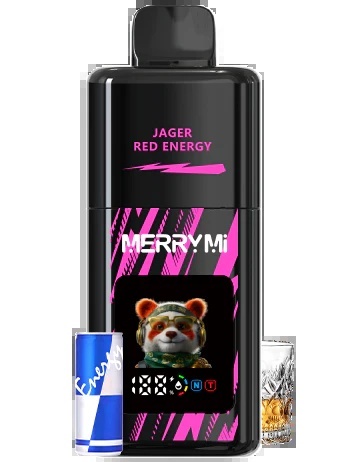 Papierosy Jednorazowe Merry Mi Mecha Pro 35 000 Jager Red Energy