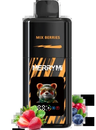 Papierosy Jednorazowe Merry Mi Mecha Pro 35 000 Mix Berries