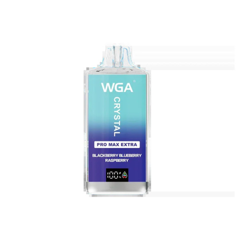 WGA Crystal Pro Max Jednorazowy e-papieros 15000 Buchów o smaku RASPBERRY CHERRY ICE 25 ml WGA Crystal Pro Max Jednorazowy e-papieros 15000 Buchów o smaku RASPBERRY CHERRY ICE 25 ml