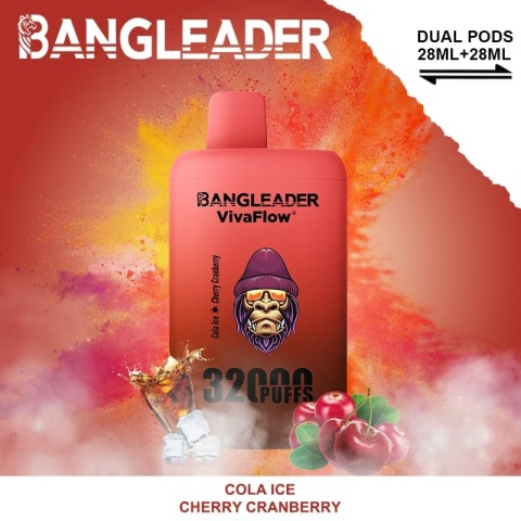 Bang Leader 32 000 Cola Ice & Cherry Cranberry