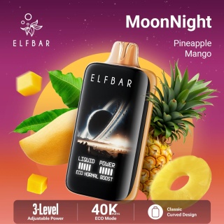E-Papierosy Jednorazowe Elf Bar MoonNight 40 000 Pineapple Mango
