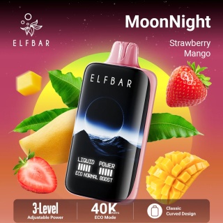 E-Papierosy Jednorazowe Elf Bar MoonNight 40 000 Strawbery Mango