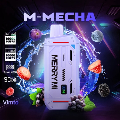 E-Papierosy Merry Mi M-Mecha 16 000 Jagemaister Vimto