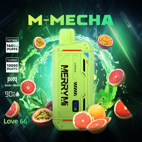 E-Papierosy Merry Mi M-Mecha 16 000 Love66