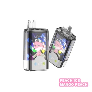 E-papieros jednorazowy AiRMEZ FOX 80000 Peach Ice/Mango Peach