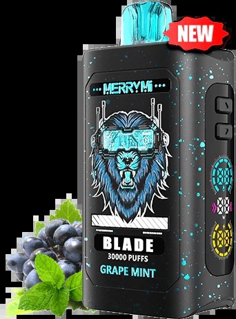 Jednorazowe E-papierosy Merry Mi Blade 30 000 Frozen Grape