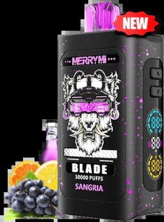 Jednorazowe E-papierosy Merry Mi Blade 30 000 Sangria