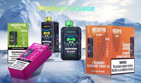 Jednorazowe E-papierosy Merry Mi Blade 30 000 Dragon |Fruit Ice