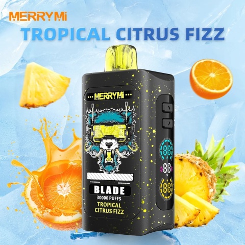 Jednorazowe E-papierosy Merry Mi Blade 30 000 Tropical Citrus Fizz