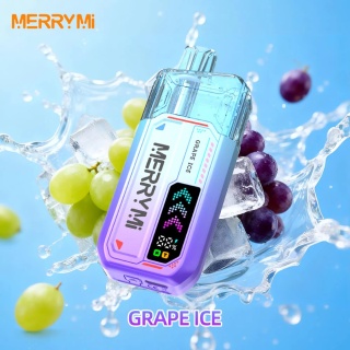 Jednorazowe E-papierosy Merry Mi MECHA-X 36 000 Grape Ice