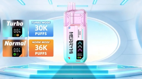Jednorazowe E-papierosy Merry Mi MECHA-X 36 000 Tropical Citrus Fizz
