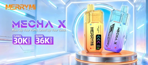 Jednorazowe E-papierosy Merry Mi MECHA-X 36 000 Tropical Citrus Fizz