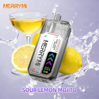 Jednorazowe E-papierosy Merry Mi MECHA-X 36 000 Sour Lemon Mojito