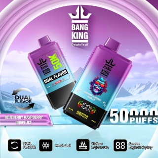 Jednorazowy e-papieros Bang King 50000 Bluberry Raspberry/Grape Ice